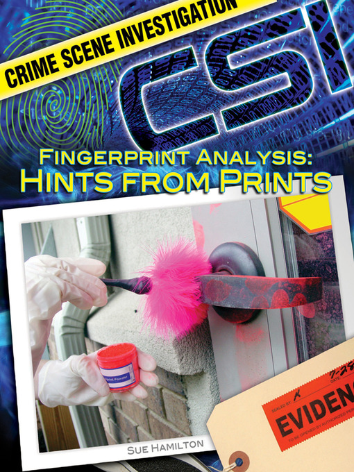 Title details for Fingerprint Analysis by Sue L. Hamilton - Available